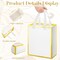 16 Pcs Reusable Gift Goodie Bags with Handles Non Woven Party Favor Shopping Tote Bags